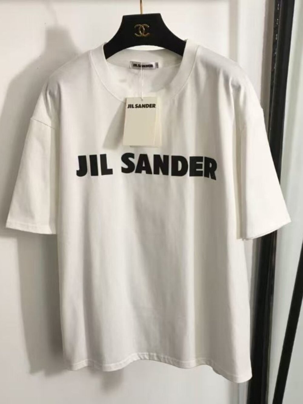 White Jil Sander Women's Short-Sleeve T-Shirt